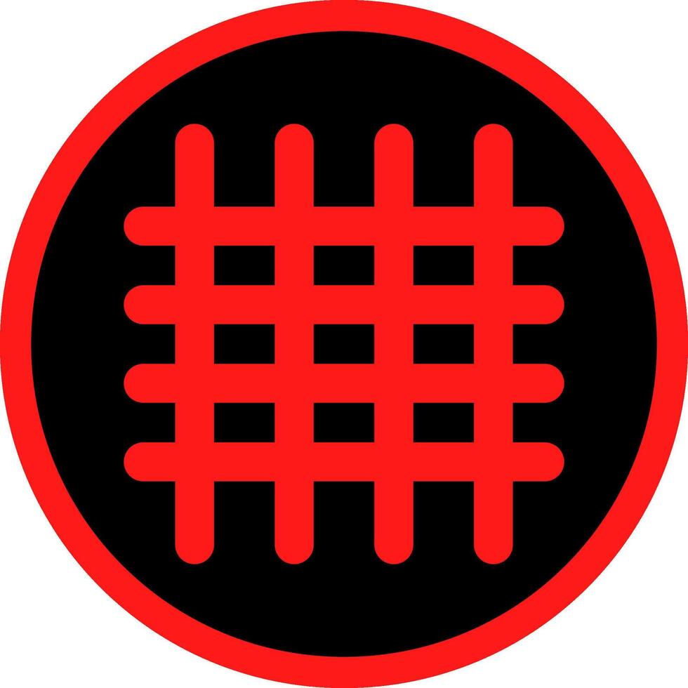 Grid Creative Icon Design vector