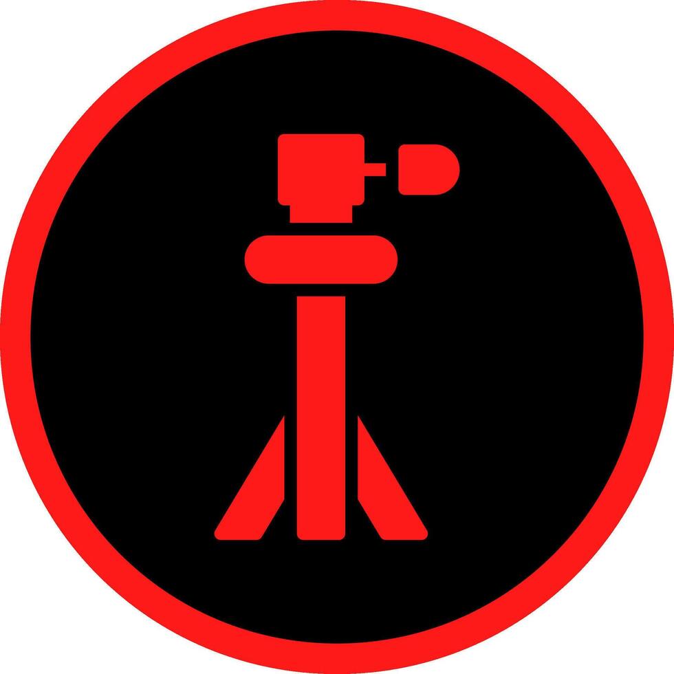 Tripod Creative Icon Design vector