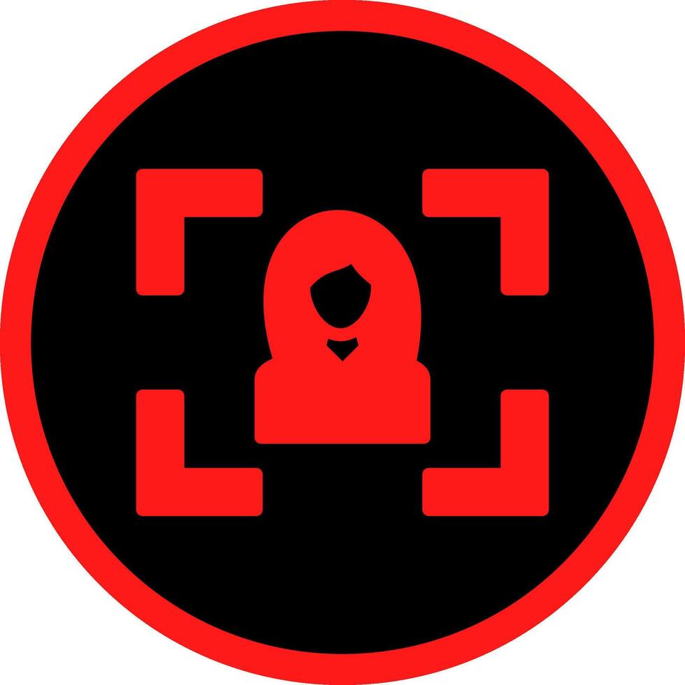 Portrait Creative Icon Design vector