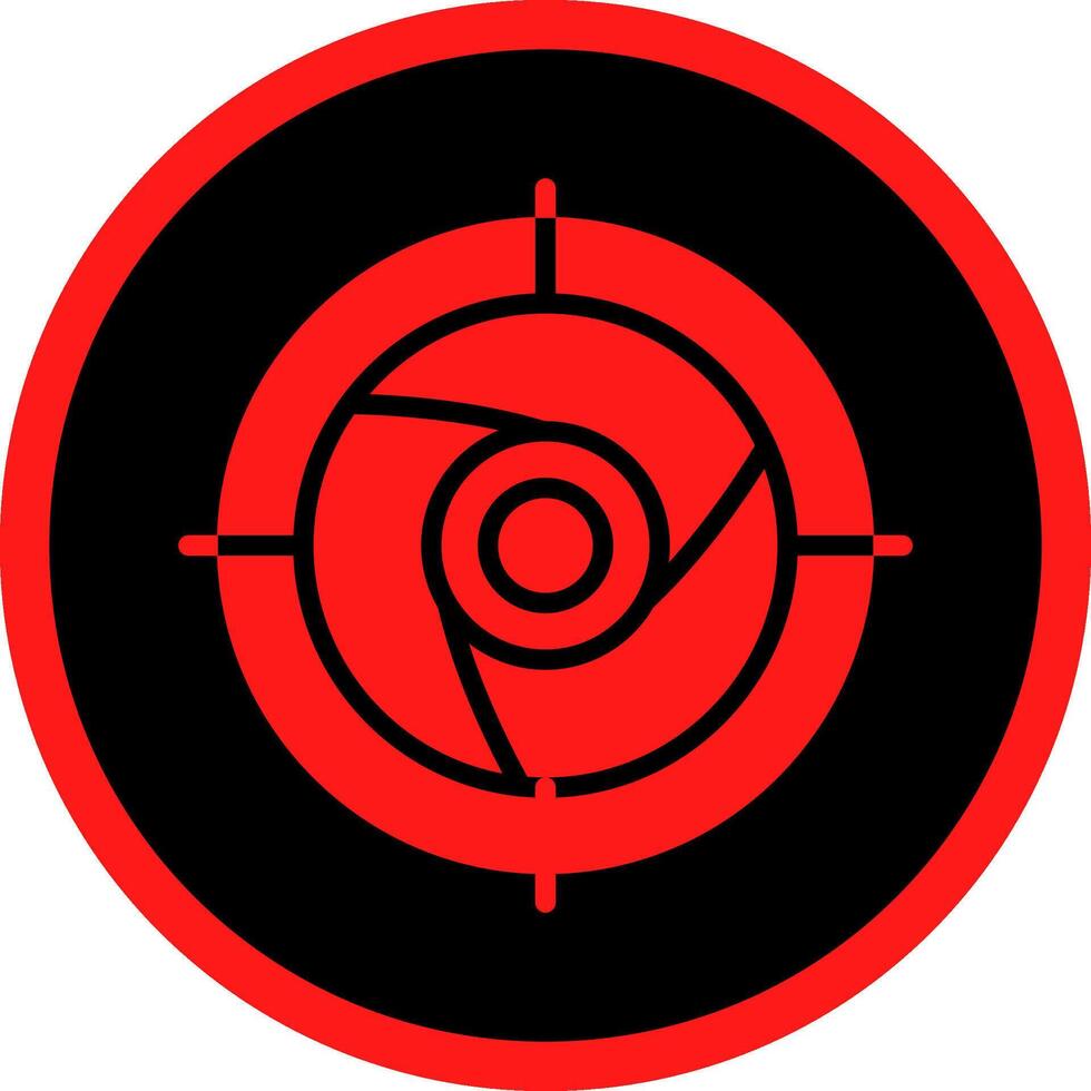 Shutter Creative Icon Design vector