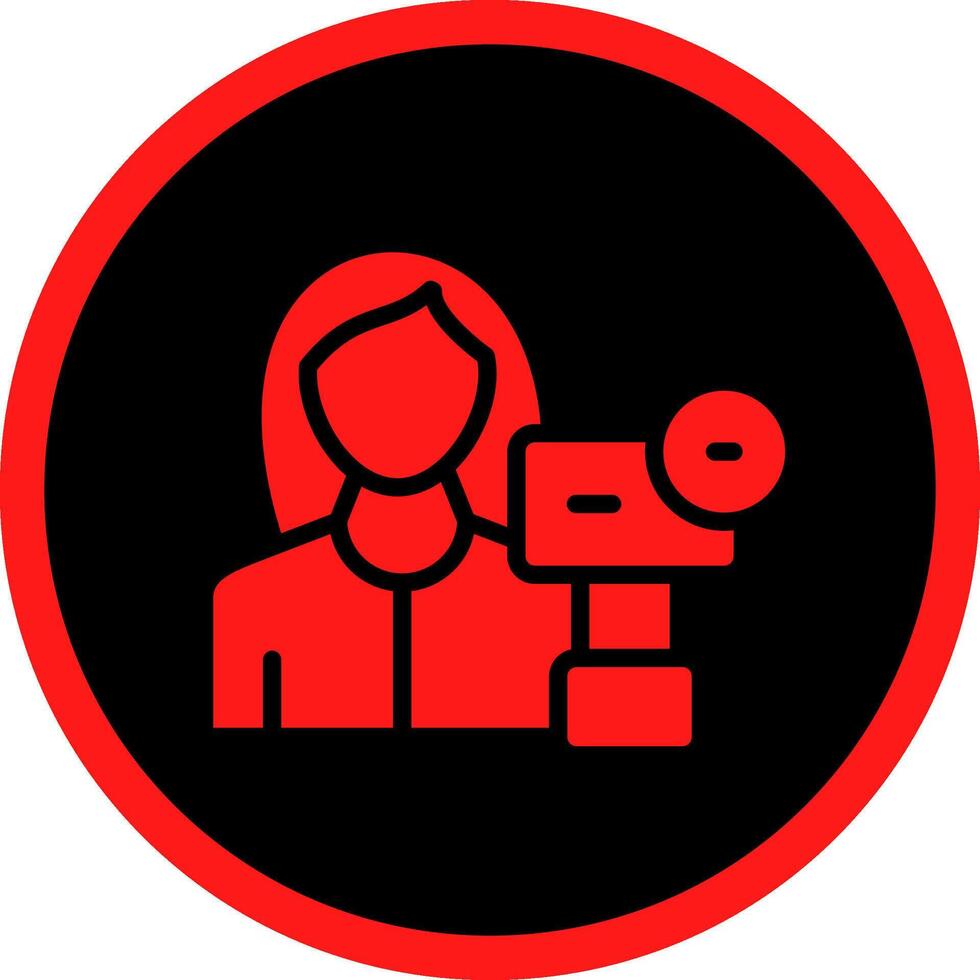Woman Creative Icon Design vector