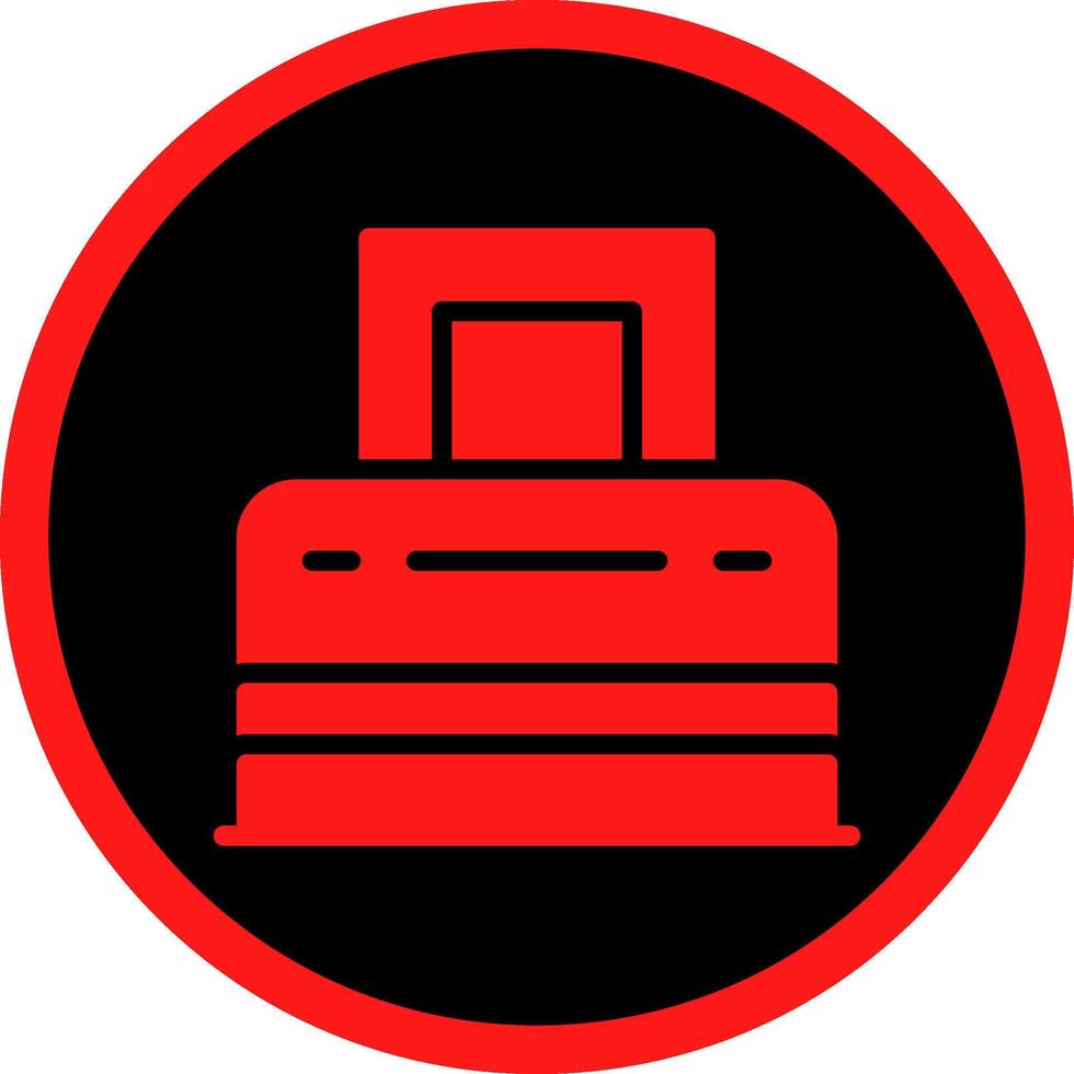 Printer Creative Icon Design vector