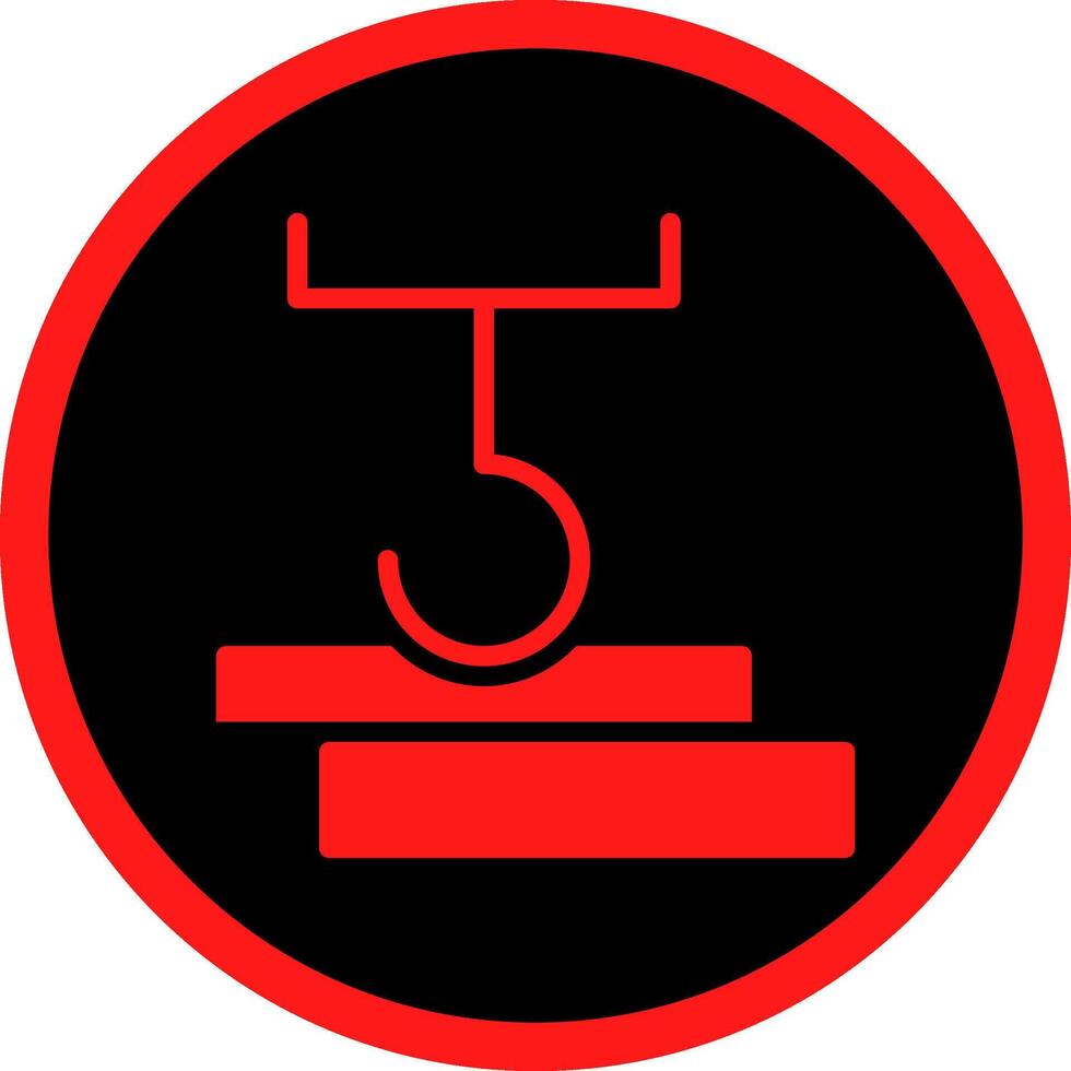 Crane Creative Icon Design vector