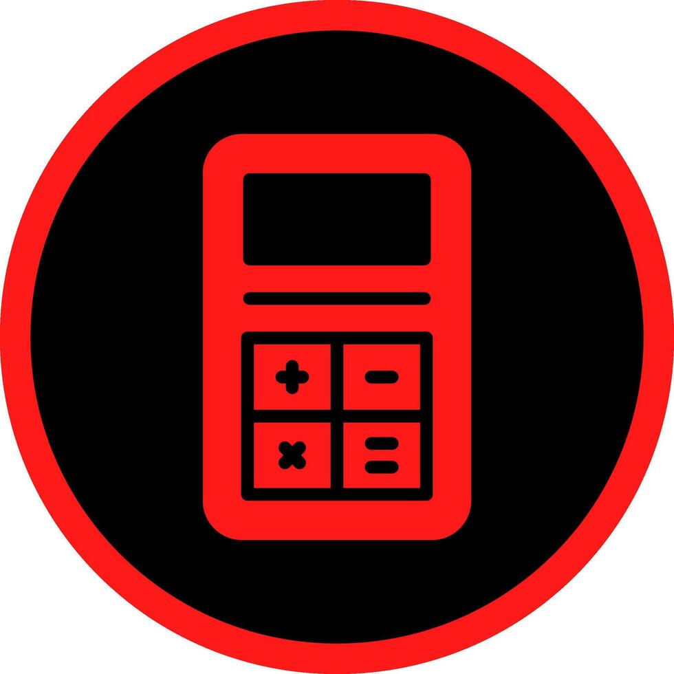 Calculator Creative Icon Design vector
