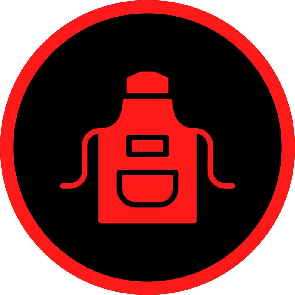 Apron Creative Icon Design vector
