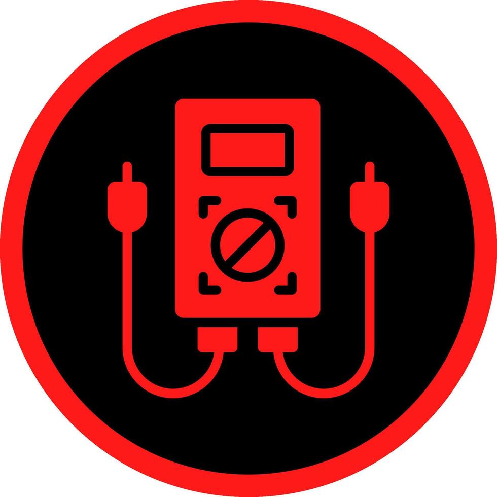 Multimeter Creative Icon Design vector