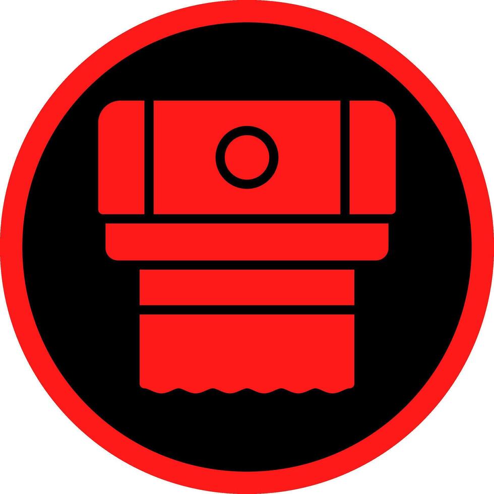 Paper Towel Creative Icon Design vector