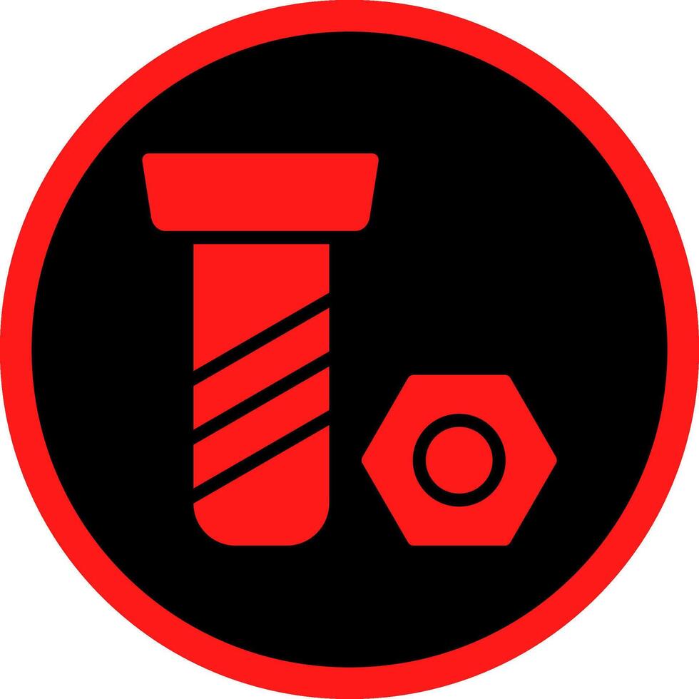 Screw Creative Icon Design vector