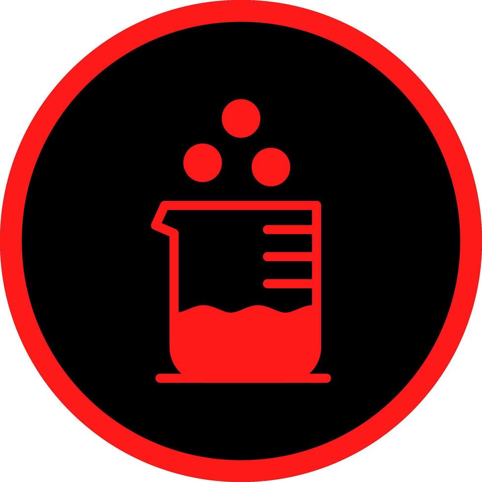 Beaker Creative Icon Design vector