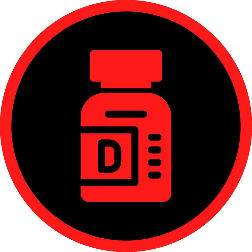 Vitamins Creative Icon Design vector