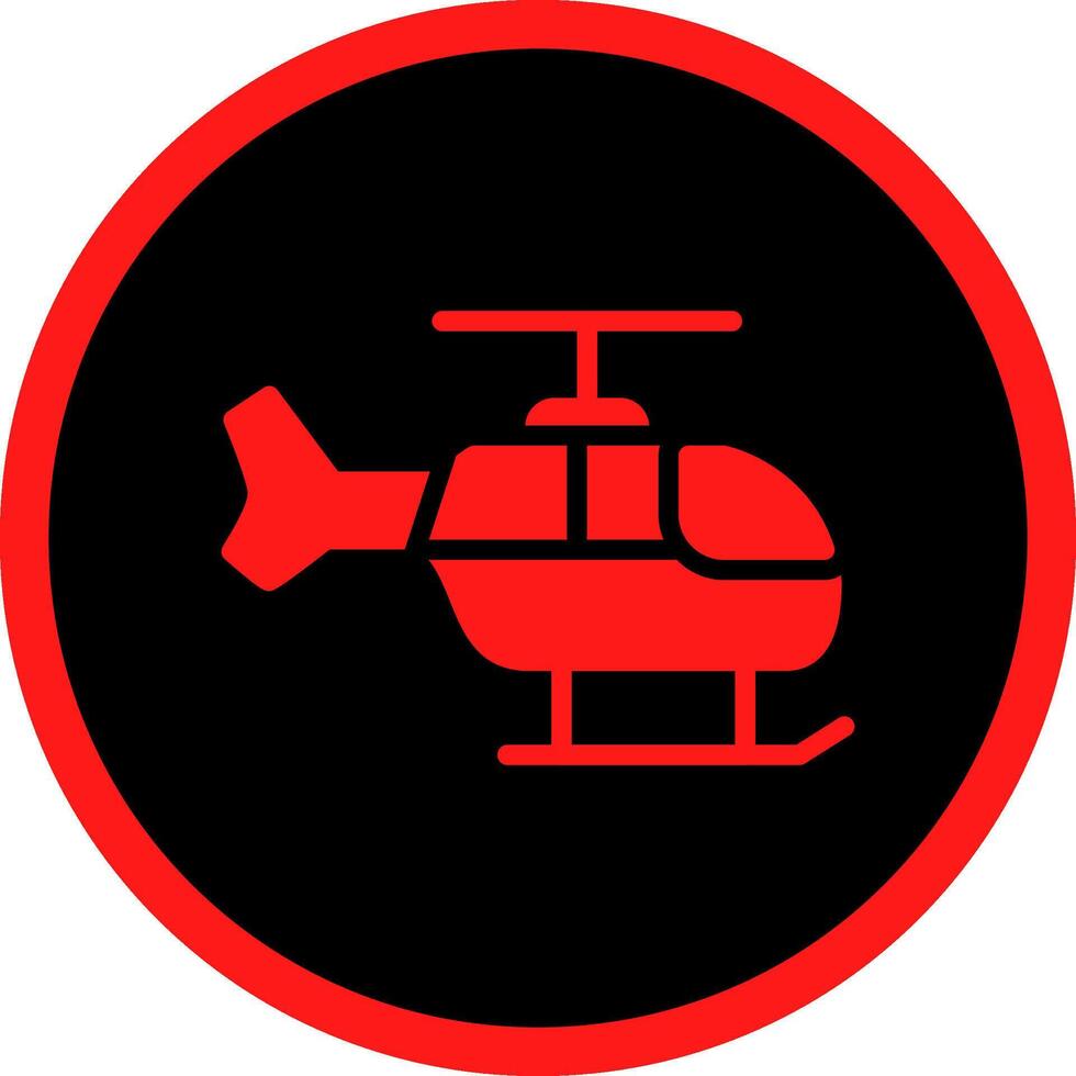 Glyph Red Icons Design vector
