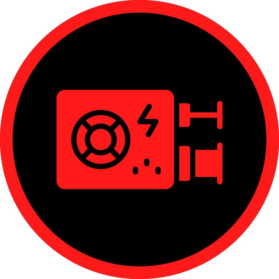 Power Supply Creative Icon Design vector