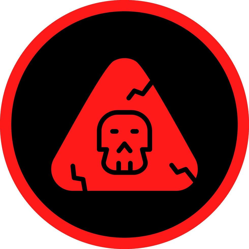 Dangerous Creative Icon Design vector