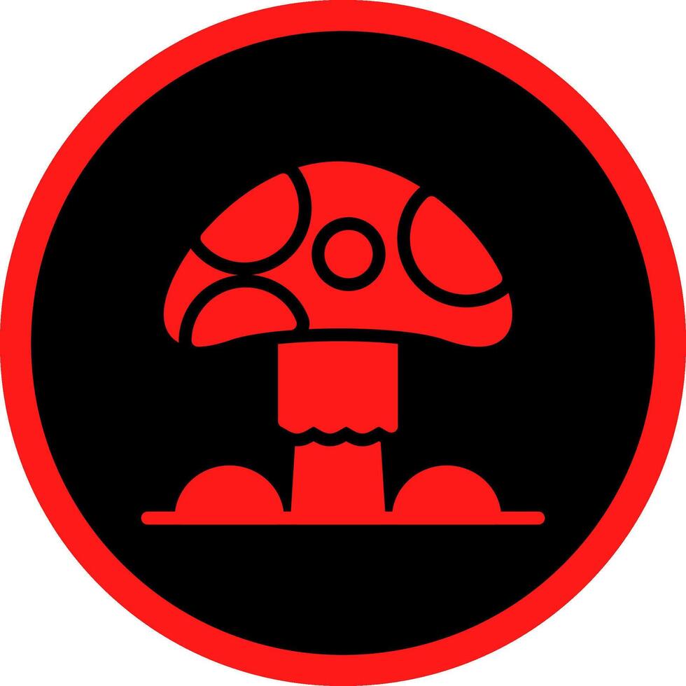 Mushroom Creative Icon Design vector