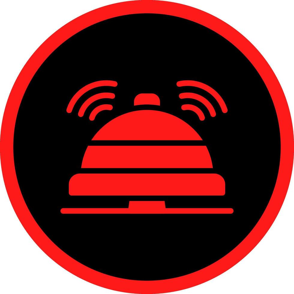 Reception Bell Creative Icon Design vector