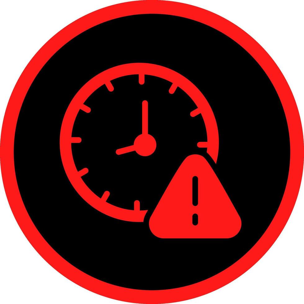 Expired Creative Icon Design vector