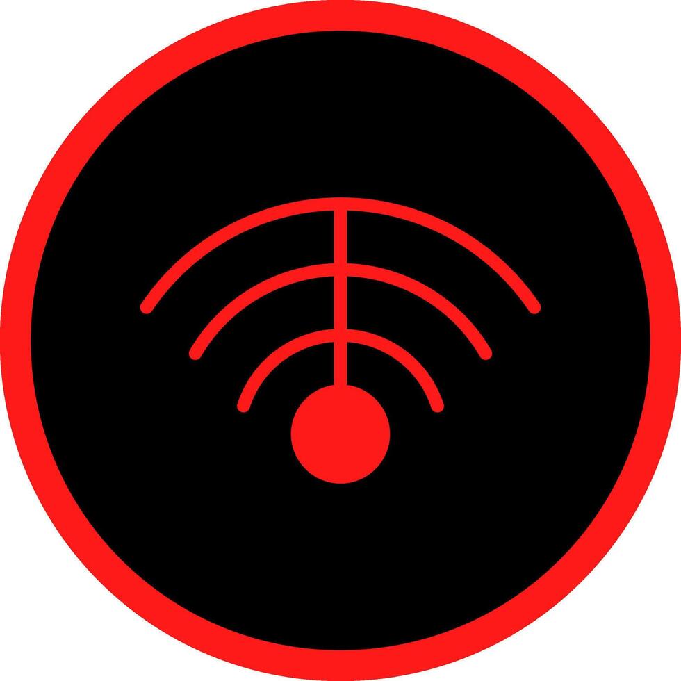 diseño de icono creativo wifi vector