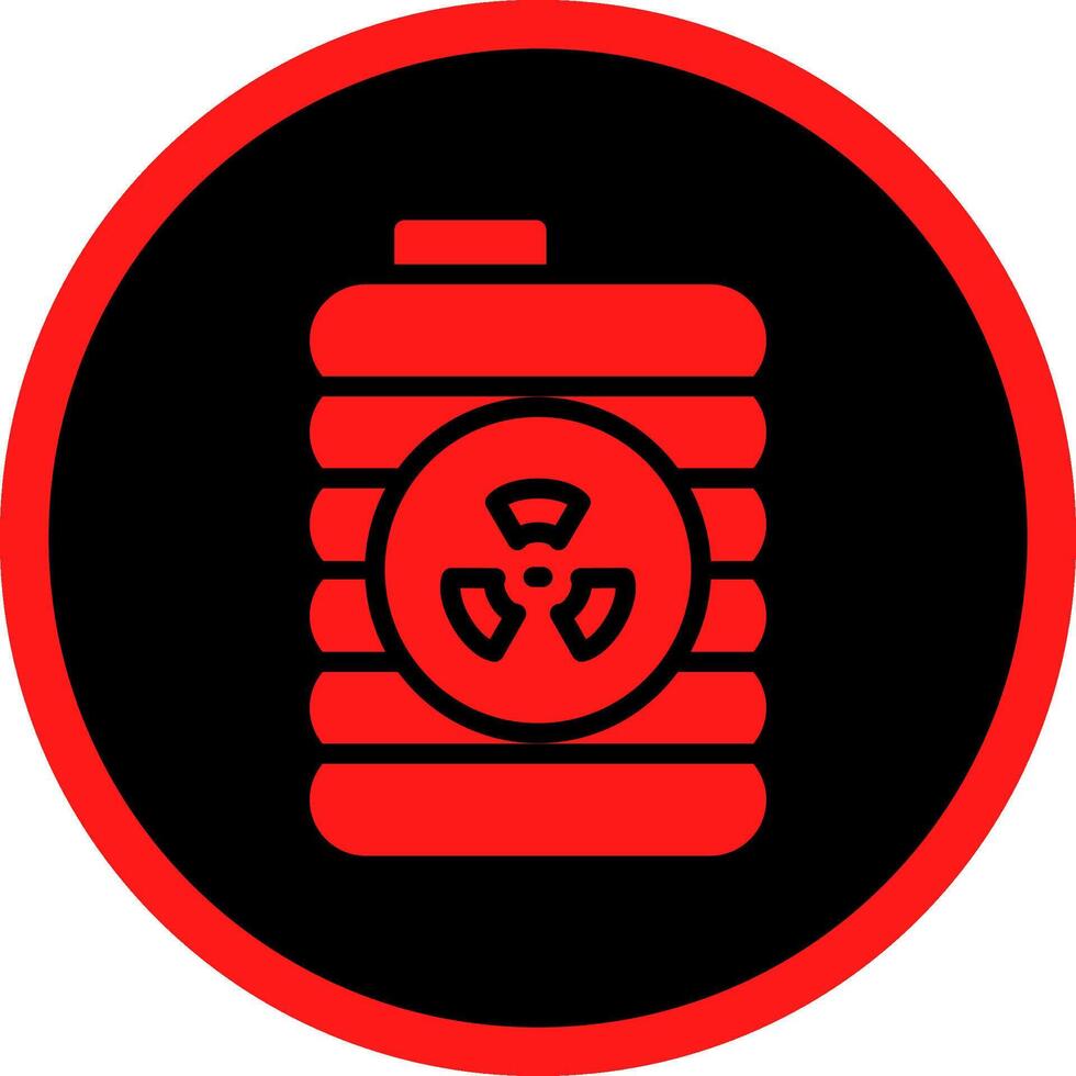 Nuclear Creative Icon Design vector
