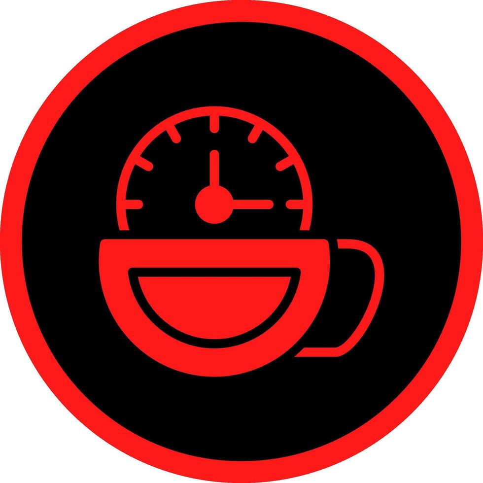 Tea Time Creative Icon Design vector