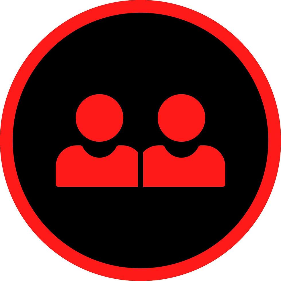 Audience Creative Icon Design vector