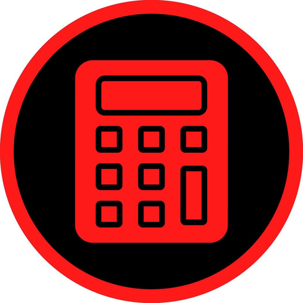 Calculator Creative Icon Design vector
