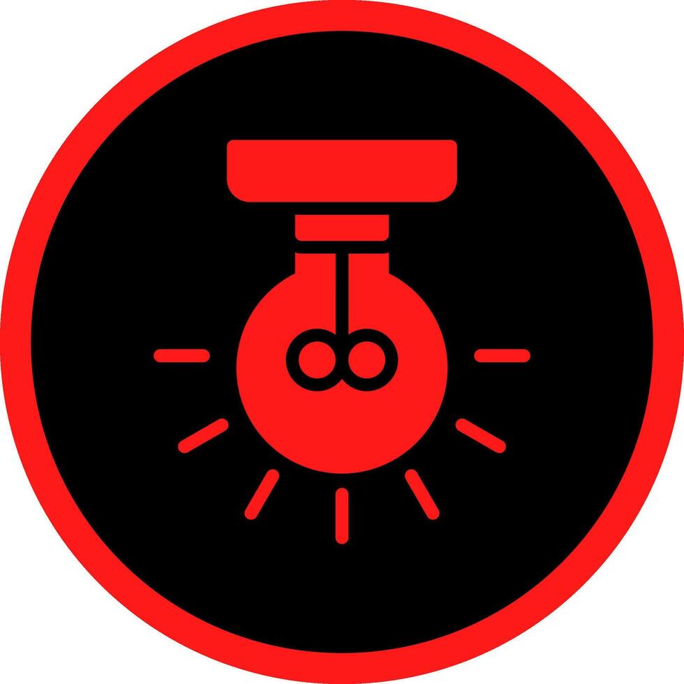 Light Bulb Creative Icon Design vector