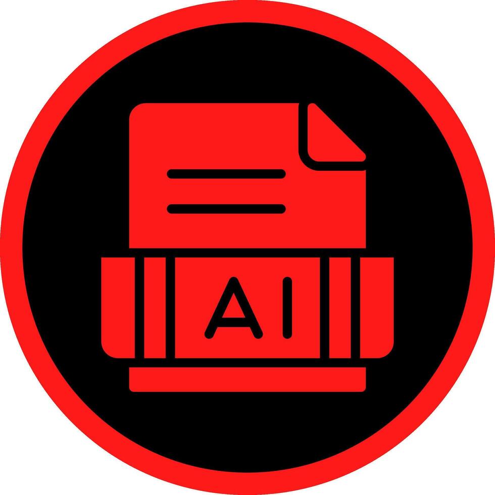 Ai Creative Icon Design vector