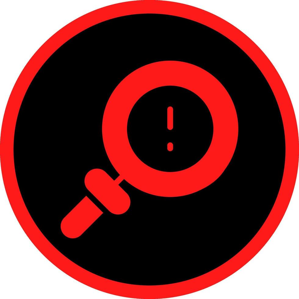 Investigation Creative Icon Design vector