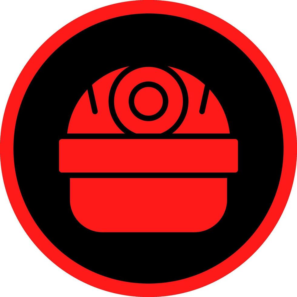 Helmet Creative Icon Design vector