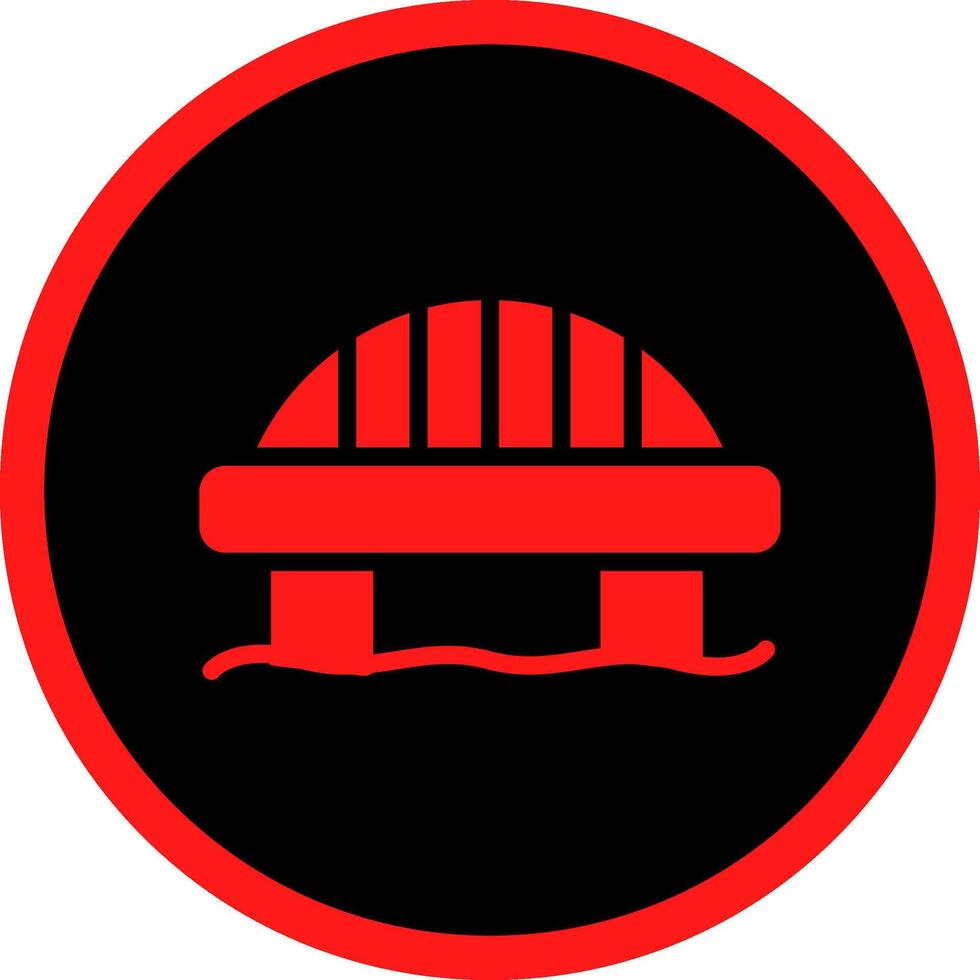 Bridge Creative Icon Design vector