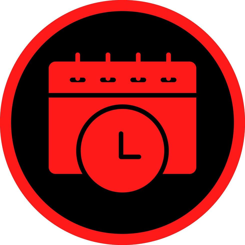 Schedule Creative Icon Design vector