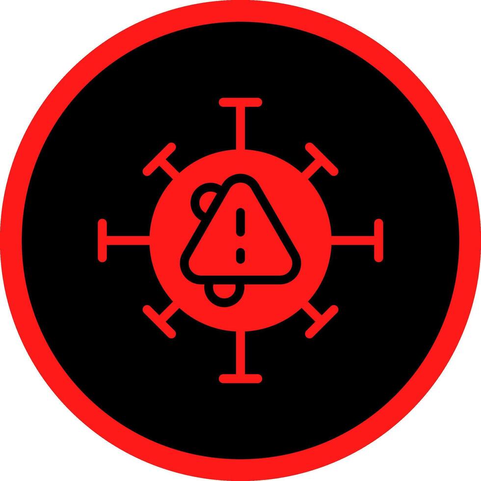 Virus Creative Icon Design vector