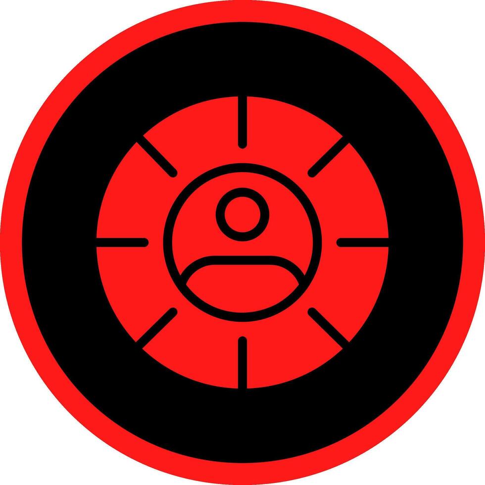 Targeting Creative Icon Design vector
