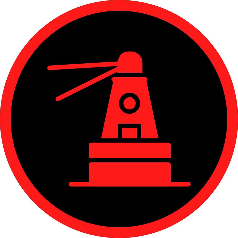 Light House Creative Icon Design vector