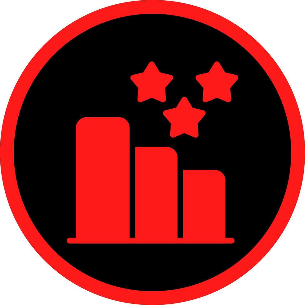 Rank Creative Icon Design vector