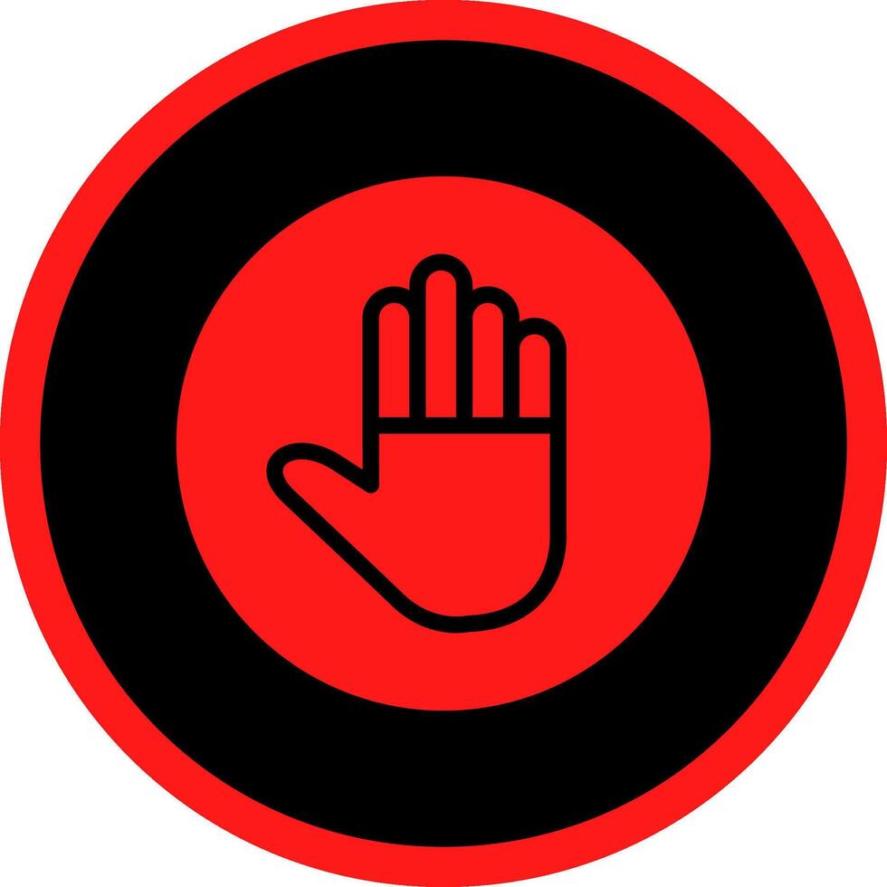 Objections Creative Icon Design vector