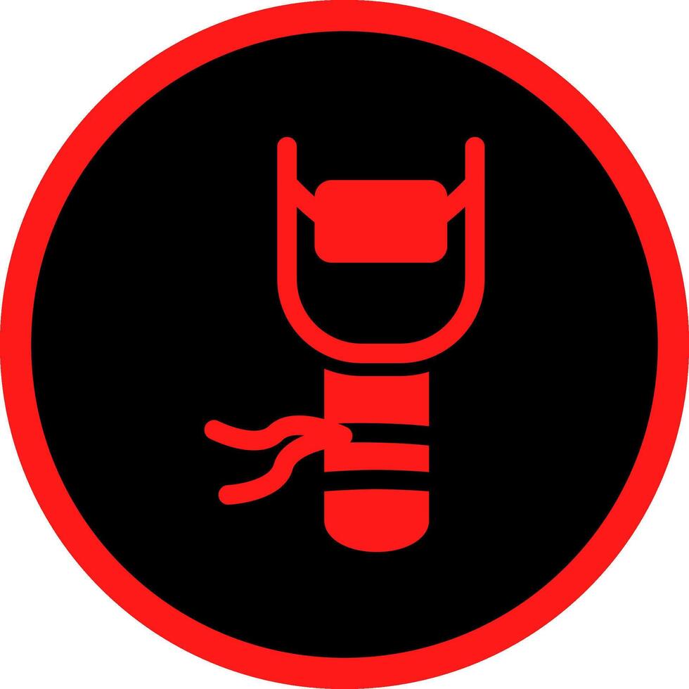 Slingshot Creative Icon Design vector