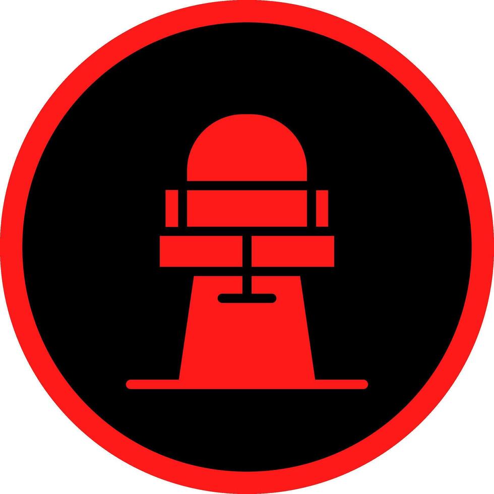 High Chair Creative Icon Design vector