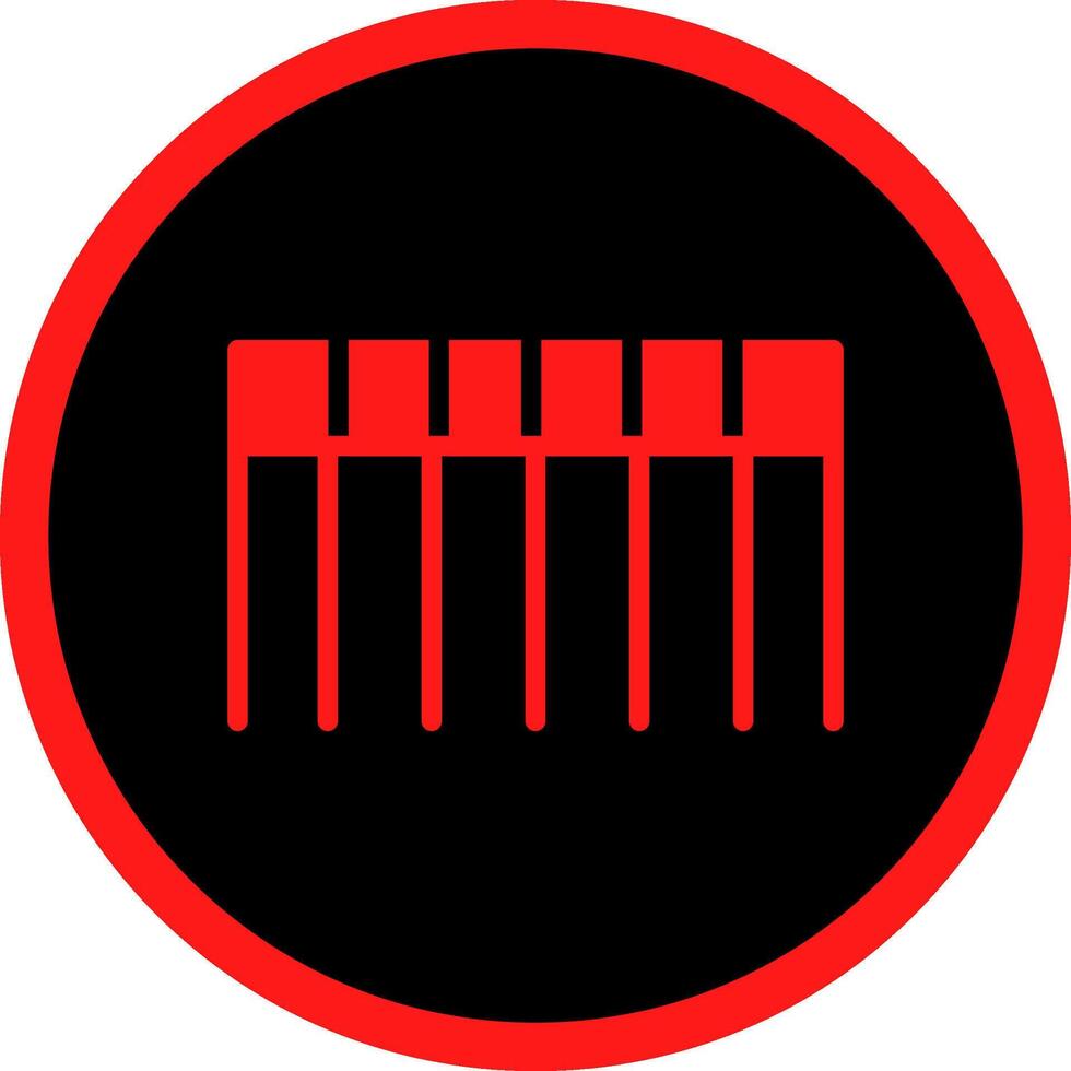 Comb Creative Icon Design vector