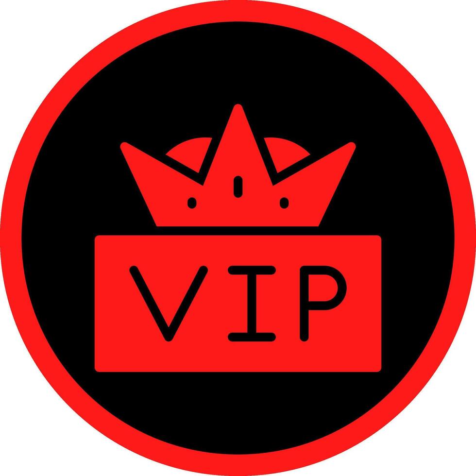 VIP Creative Icon Design vector