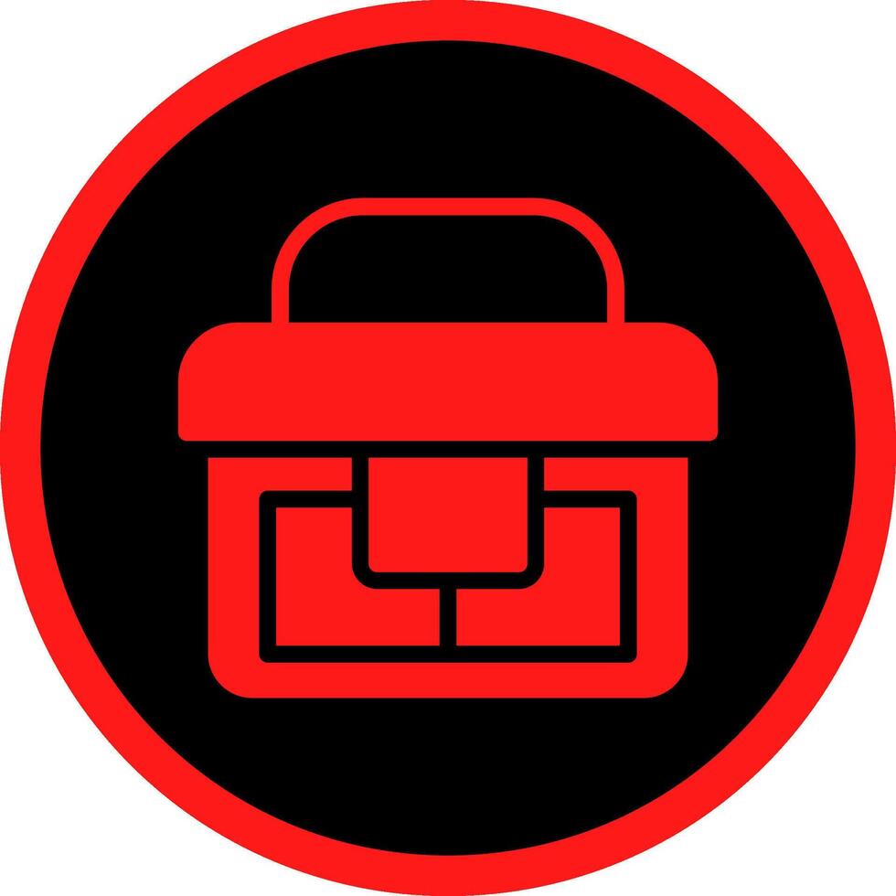 Fish Cooler Creative Icon Design vector