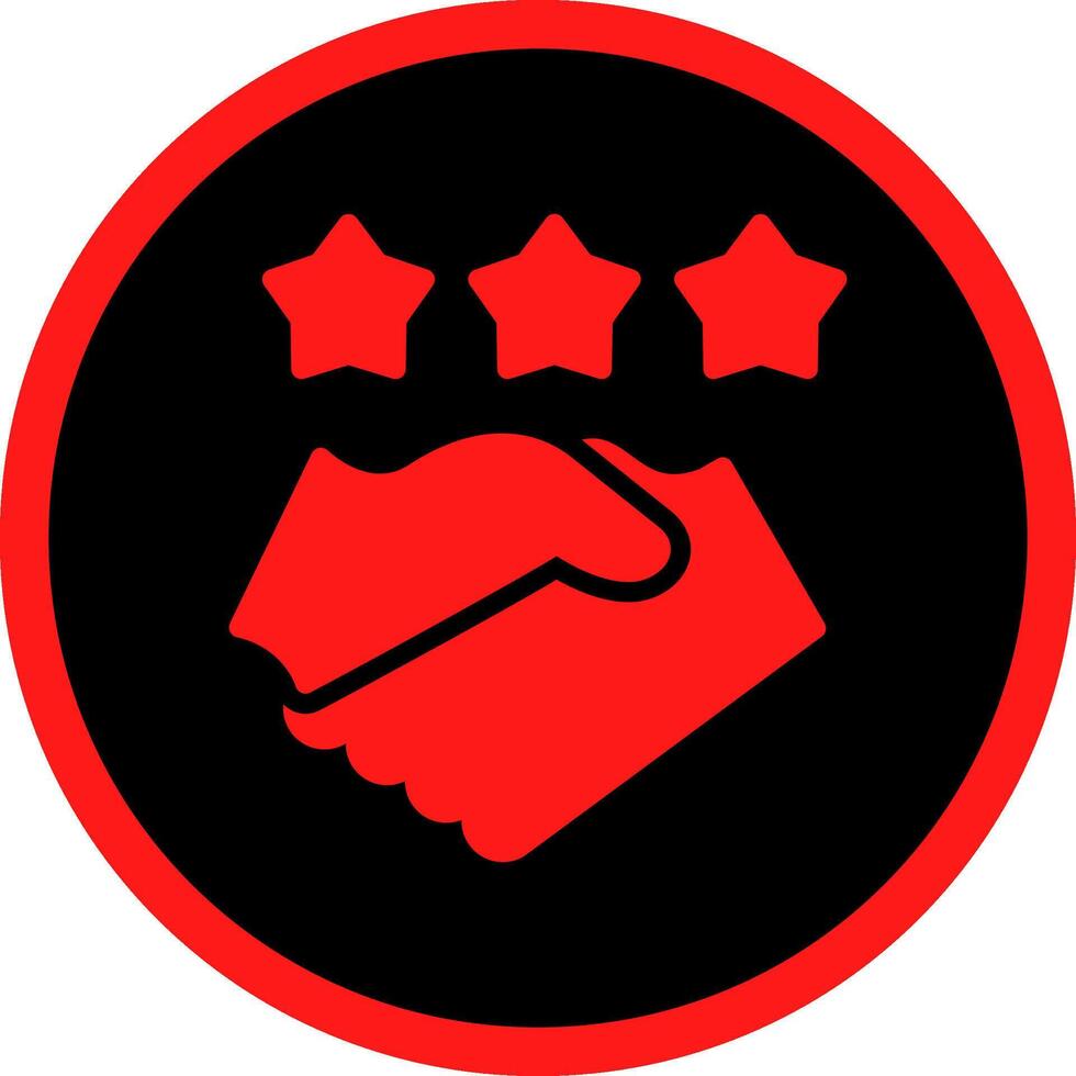Game Handshake Creative Icon Design vector