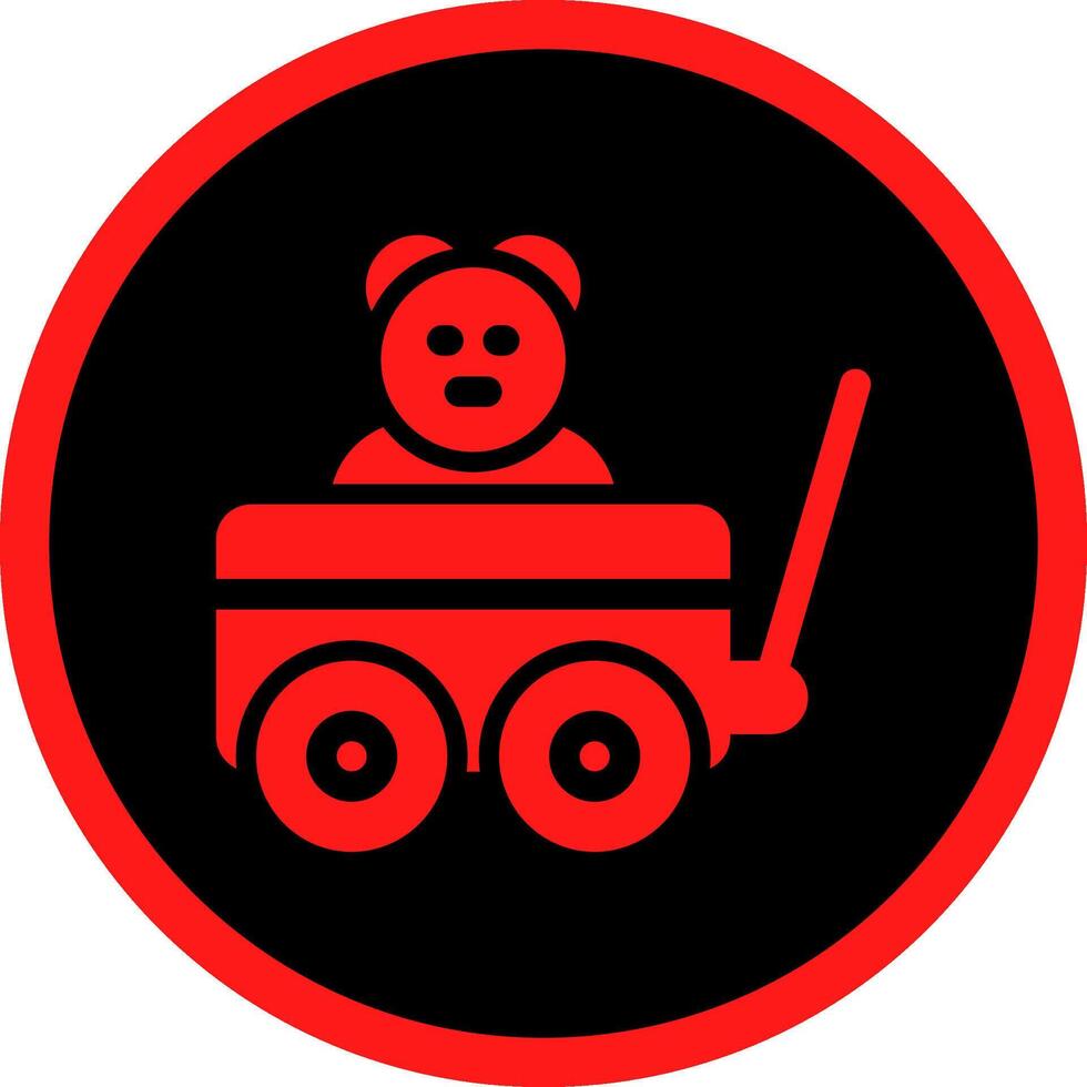 Cart Creative Icon Design vector