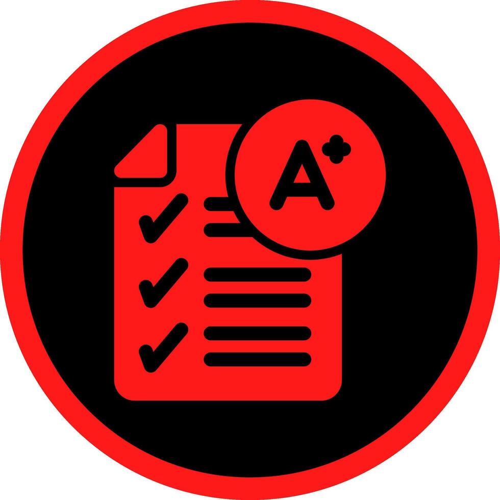 Grade Creative Icon Design vector