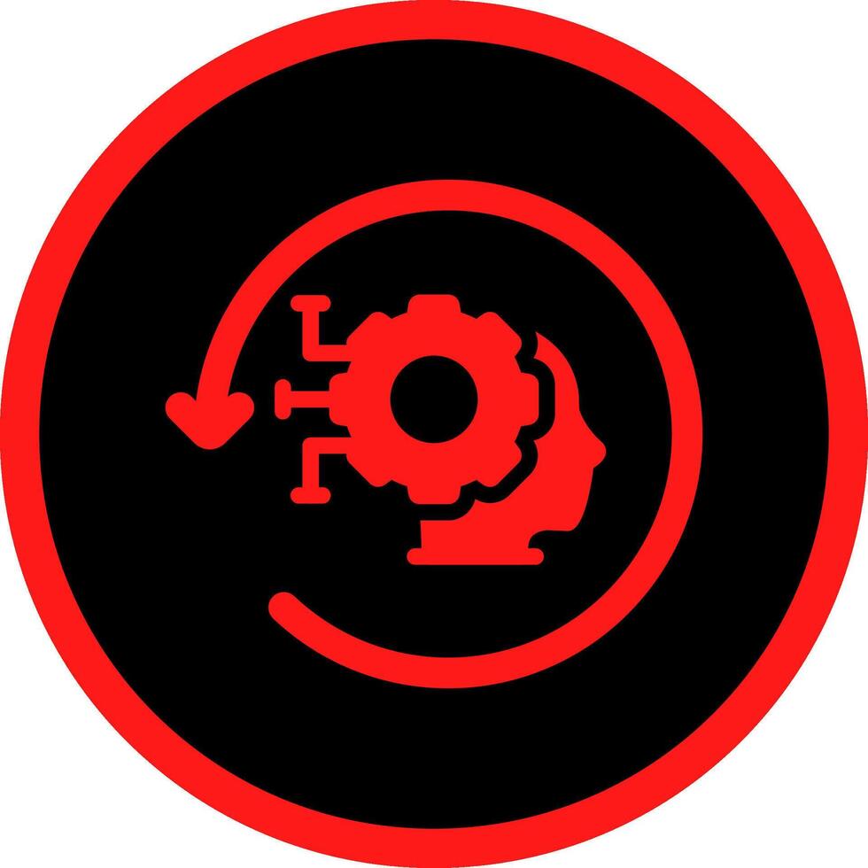 Reverse Engineering Creative Icon Design vector