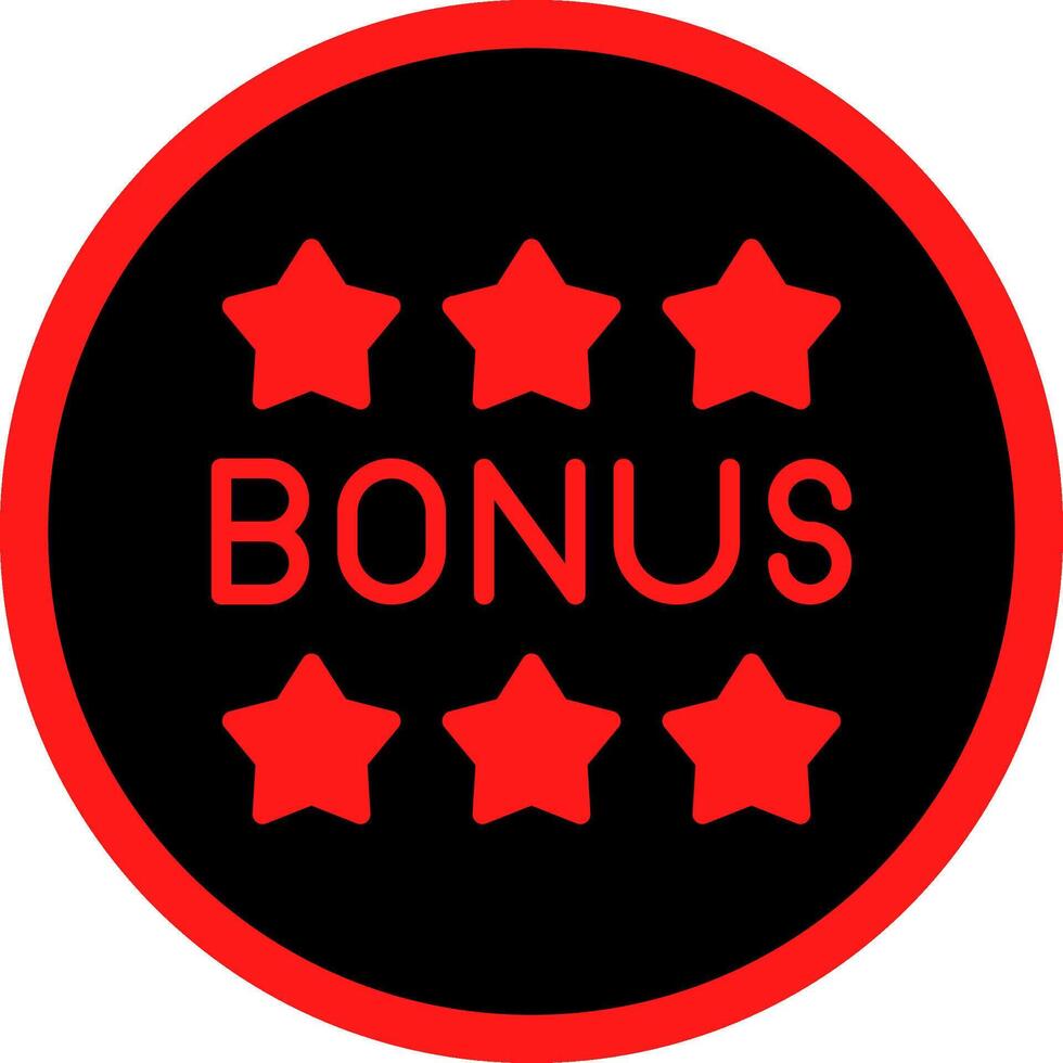 Bonus Creative Icon Design vector