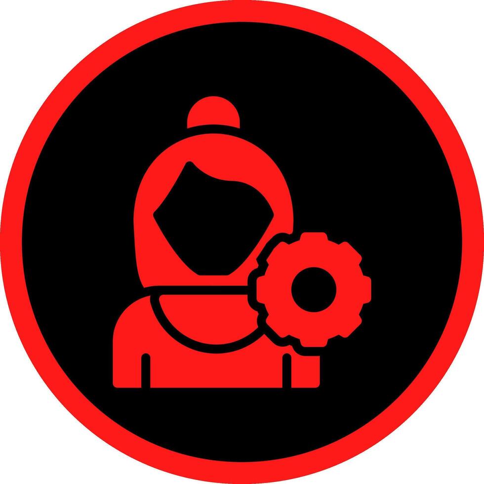 User Settings Creative Icon Design vector