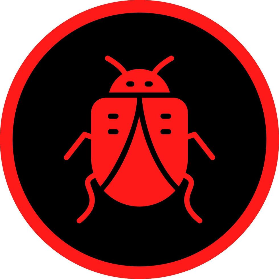Bug Creative Icon Design vector