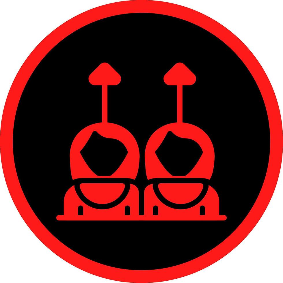 Same Approach Creative Icon Design vector