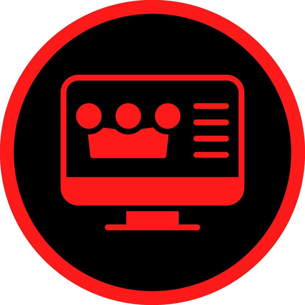 Premium Content Creative Icon Design vector